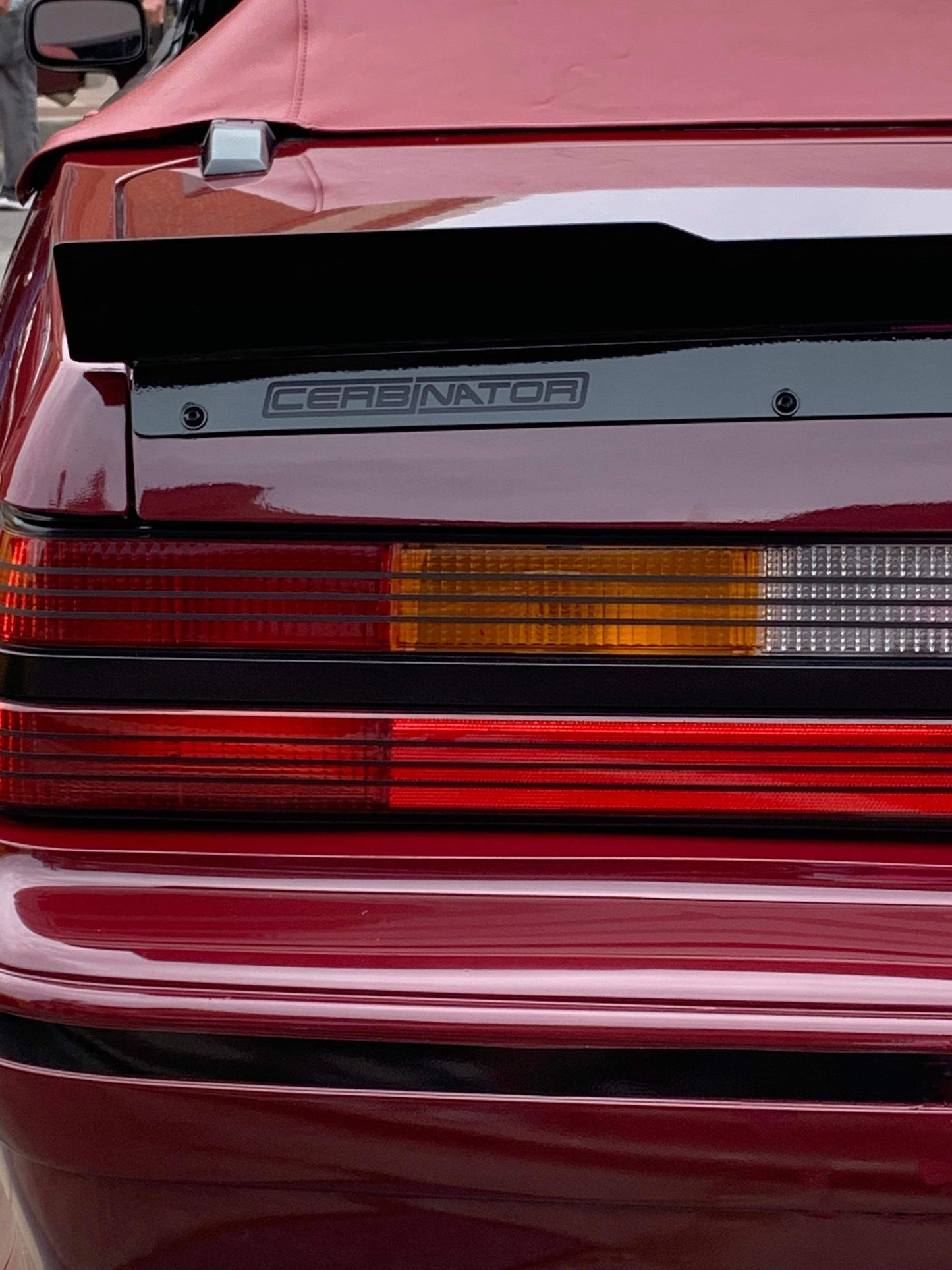 79-93 Mustang Coupe/Convertible Center Cut Ducktail Spoiler (Beadless Version)