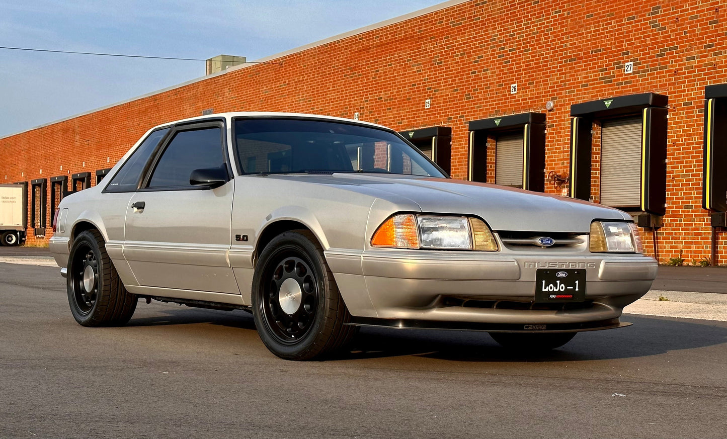 79-93 Mustang Coupe/Convertible Center Cut Ducktail Spoiler (Beadless Version)