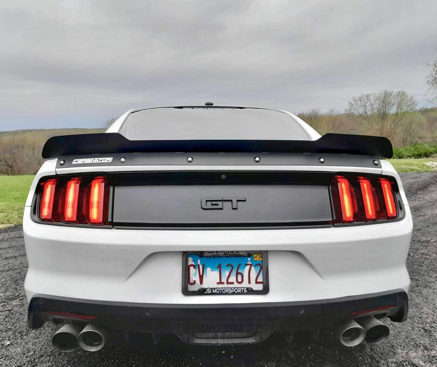 2015-2023 S550 Mustang Rear Spoiler (Welded Version)