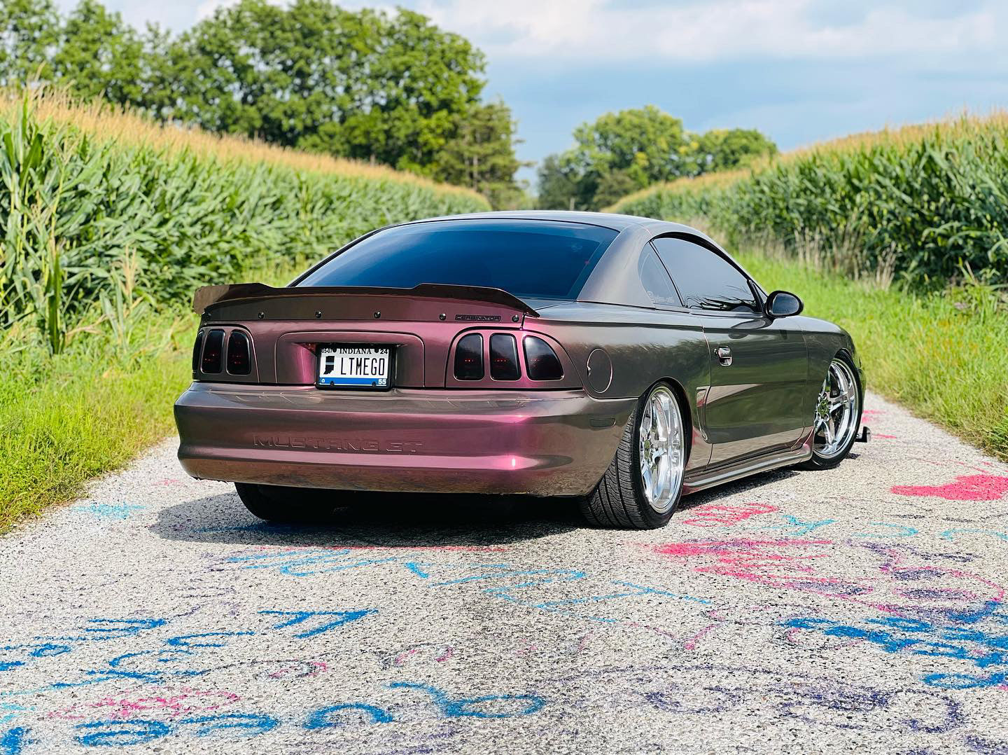 1994-1998 SN95 Mustang Rear Spoiler (Beadless Version)