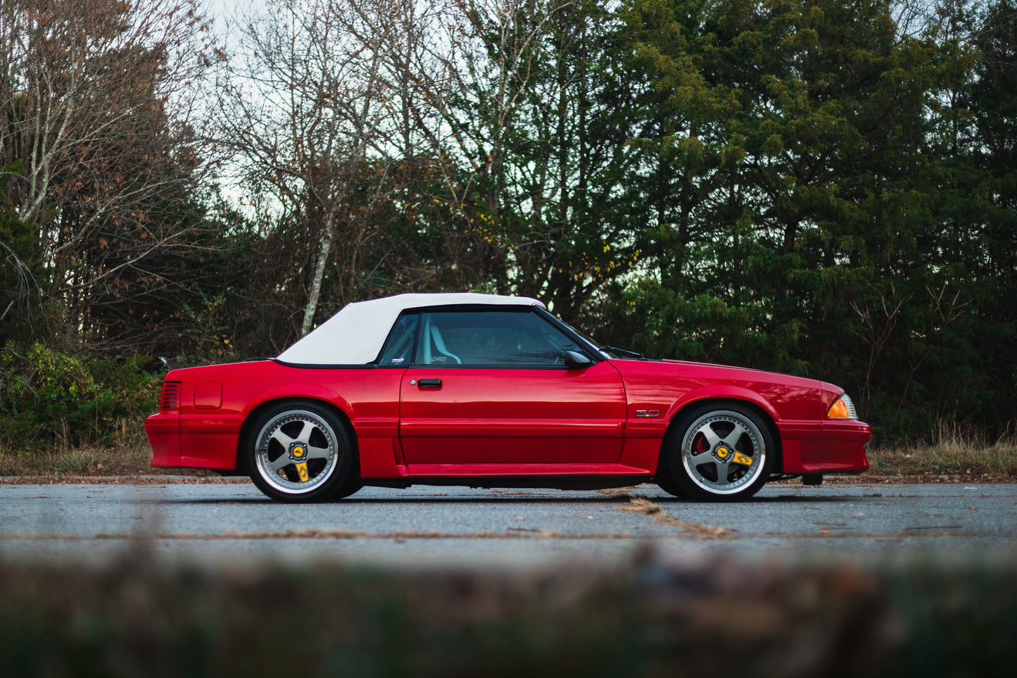 79-93 Mustang Coupe/Convertible Ducktail Spoiler (Carbon Fiber)