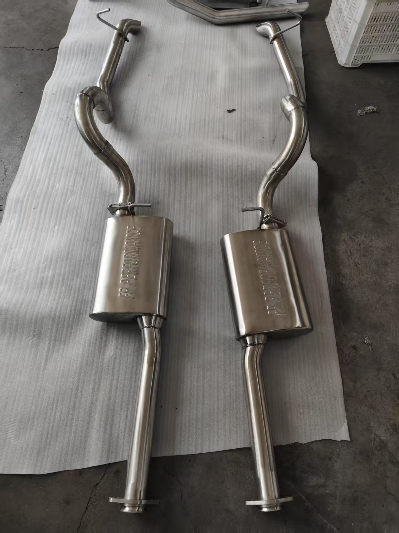 FP Performance Cat Back Exhaust 87-93 Ford Mustang GT 2.5-Inch (PRE OR ...