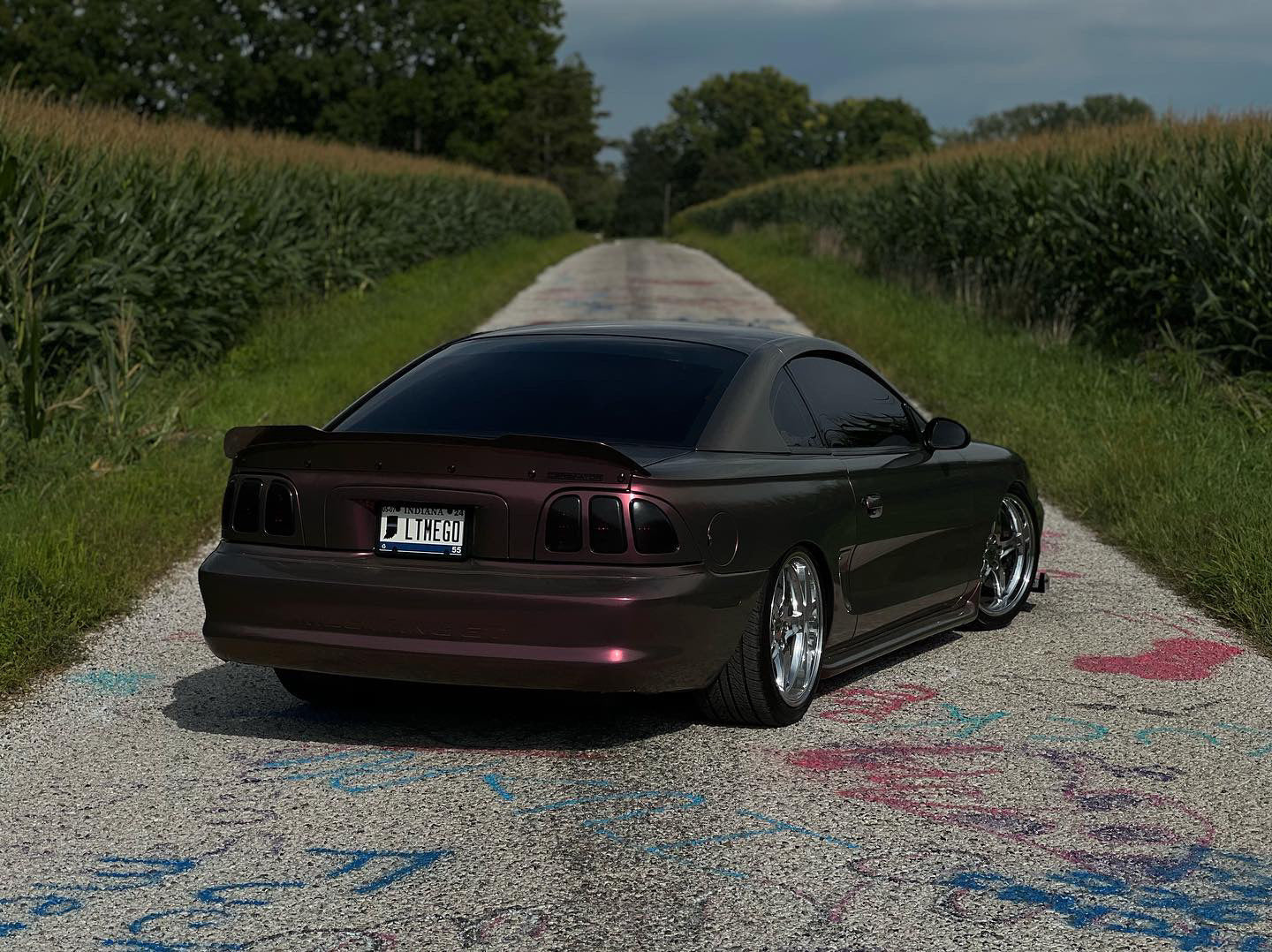 1994-1998 SN95 Mustang Rear Spoiler (Beadless Version)
