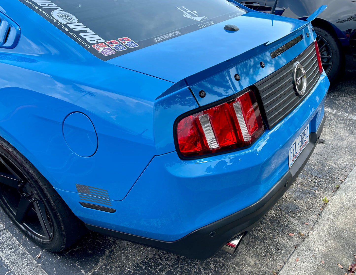 2010-2014 S197 Mustang Rear Ducktail Spoiler (Beadless Version)