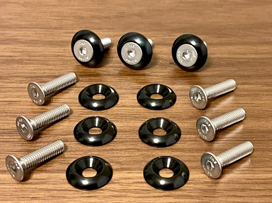 1982-1992 Camaro Fender Bolt Kit (Flat Head Bolts)