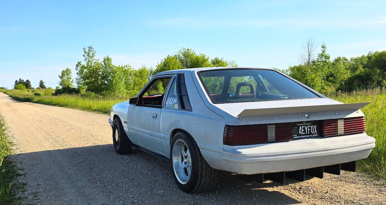 79-93 Mustang Hatchback Ducktail Spoiler (Welded Version)