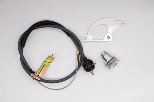 Granatelli Motorsports Clutch Quadrant Kit; Adj. W/Billet Quad. and Adj. Cable and Firewall Adj. Ford