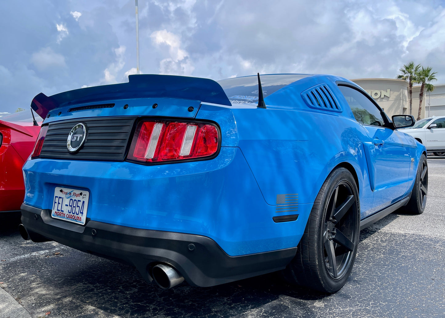 2010-2014 S197 Mustang Rear Ducktail Spoiler (Beadless Version)
