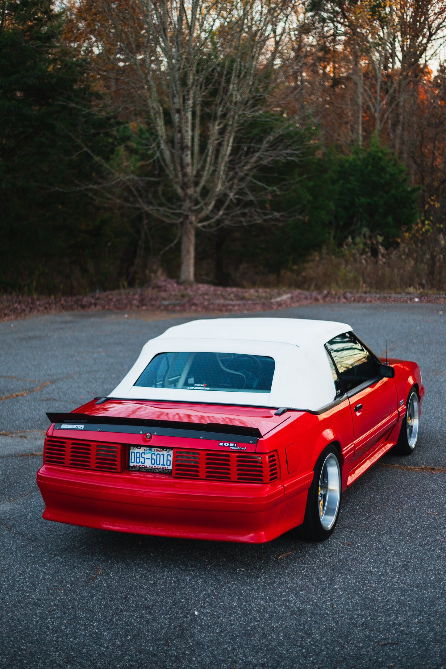79-93 Mustang Coupe/Convertible Ducktail Spoiler (Carbon Fiber)