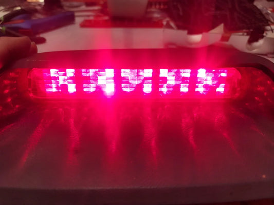 Mustang 86-93 Led coupe 3rd brake light insert.