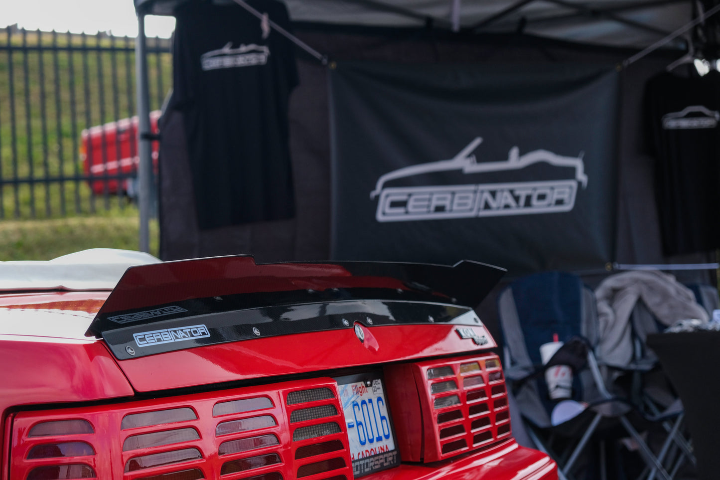 79-93 Mustang Coupe/Convertible Ducktail Spoiler (Carbon Fiber)