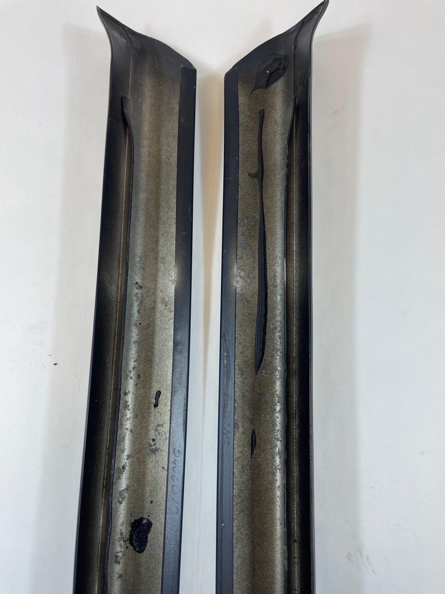 87-93 Ford Mustang Convertible Windshield Reveal Molding Side Set OEM