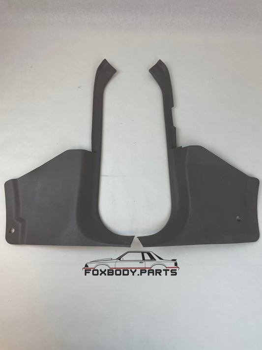 87-93 Ford Mustang Kick Panel Set (Titanium) OEM