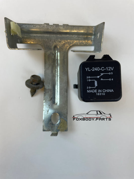 87-92 Ford Mustang Fuel Pump Relay Under Seat Replacement