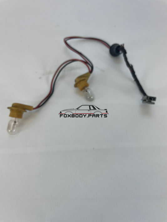 87-93 Ford Mustang Third Brake Light Harness Spoiler OEM