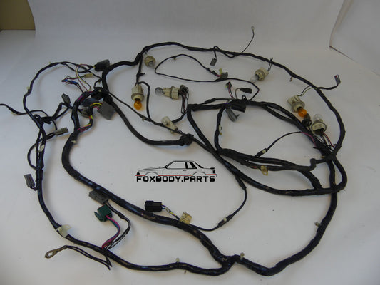 87-91 Ford Mustang Body and Tail Light Harness OEM