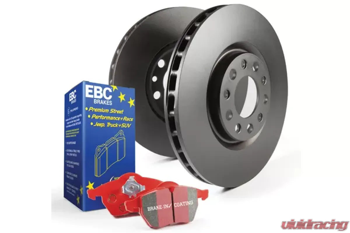 EBC Brakes Front Disc Brake Pad and Rotor Kit for 1987-1993 Ford Mustang 5.0L V8