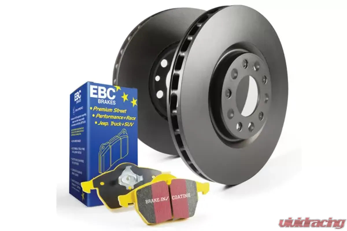 EBC Brakes Front Disc Brake Pad and Rotor Kit for 1987-1993 Ford Mustang 5.0L V8