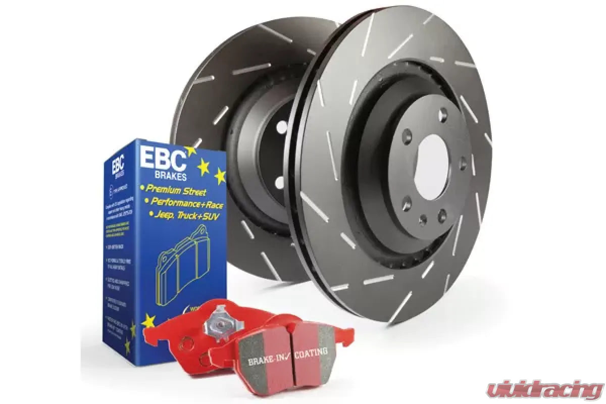 EBC Brakes Front Disc Brake Pad and Rotor Kit for Ford Mustang 1987-1993 5.0L V8