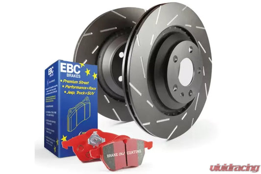 EBC Brakes Front Disc Brake Pad and Rotor Kit for Ford Mustang 1987-1993 5.0L V8