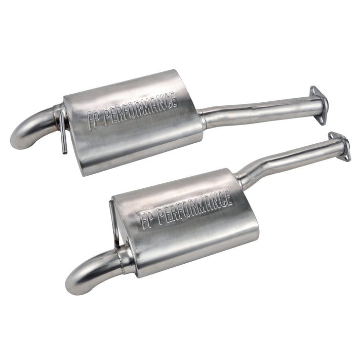 FP Performance Street Series Cat Back Axle Dump Kit (2.5-inch) 86-04 5 ...