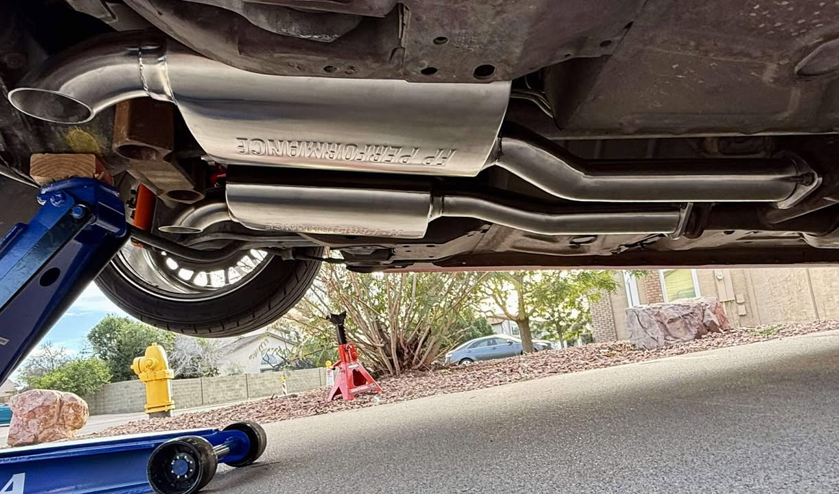 FP Performance Street Series Cat Back Axle Dump Kit (2.5-inch) 86-04 5.0/4.6 V8 Mustang