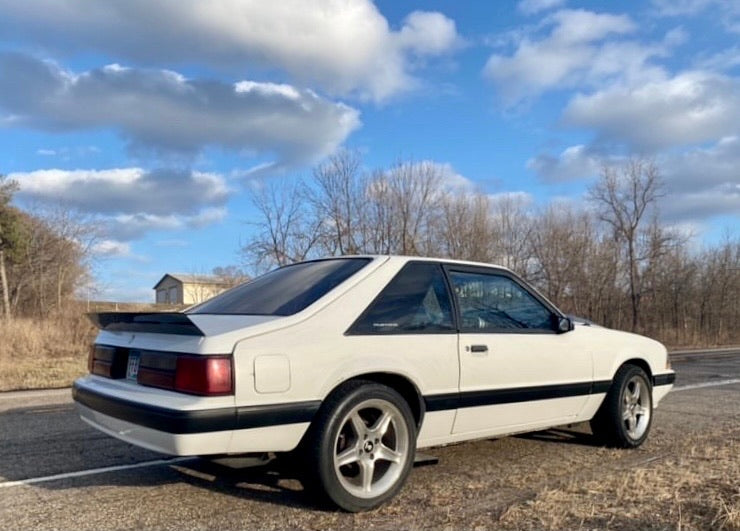 79-93 Mustang Hatchback Ducktail Spoiler (Beadless Version)
