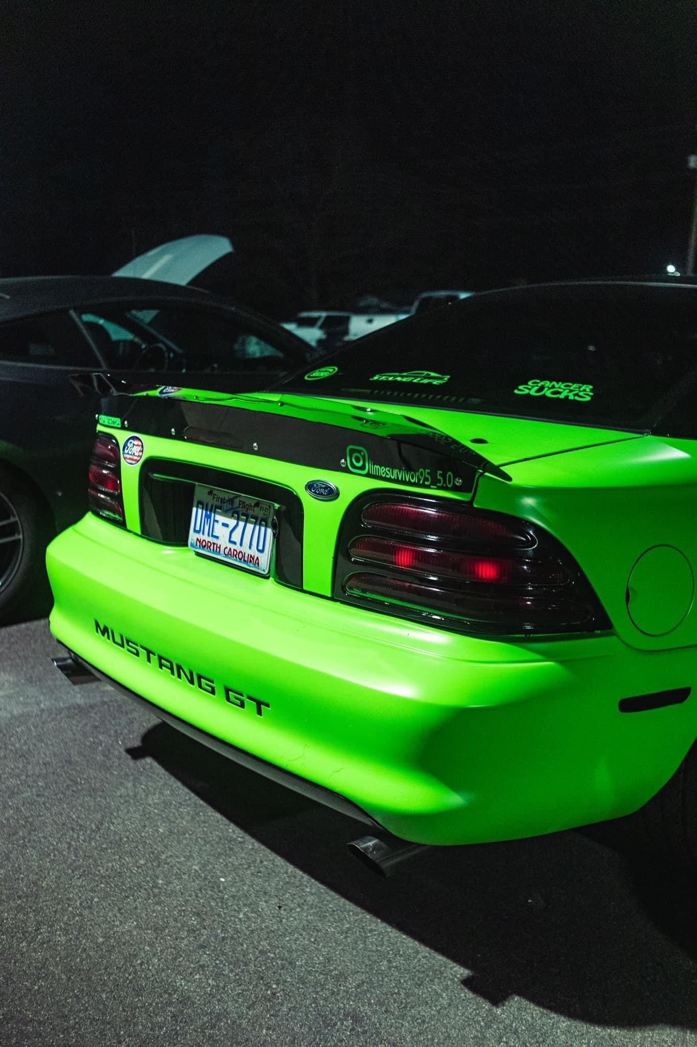 1994-1998 SN95 Mustang Rear Spoiler (Beadless Version)
