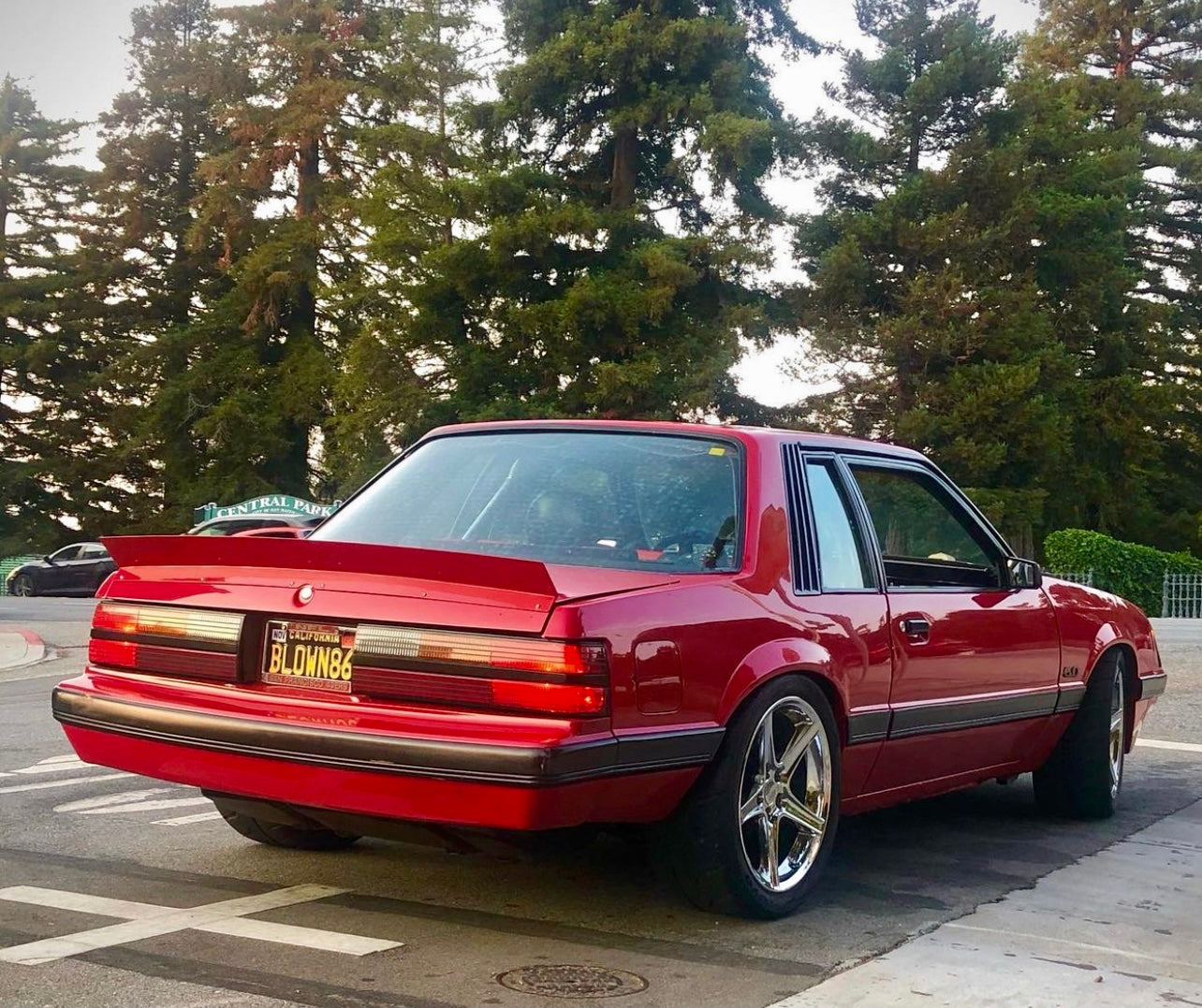 79-93 Mustang Coupe/Convertible Ducktail Spoiler (Welded Version)