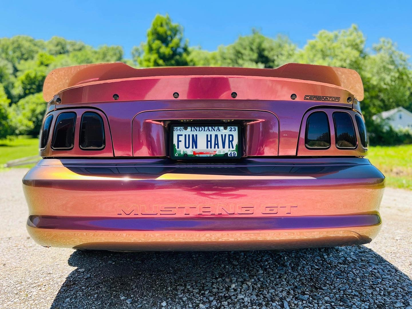 1994-1998 SN95 Mustang Rear Spoiler (Beadless Version)