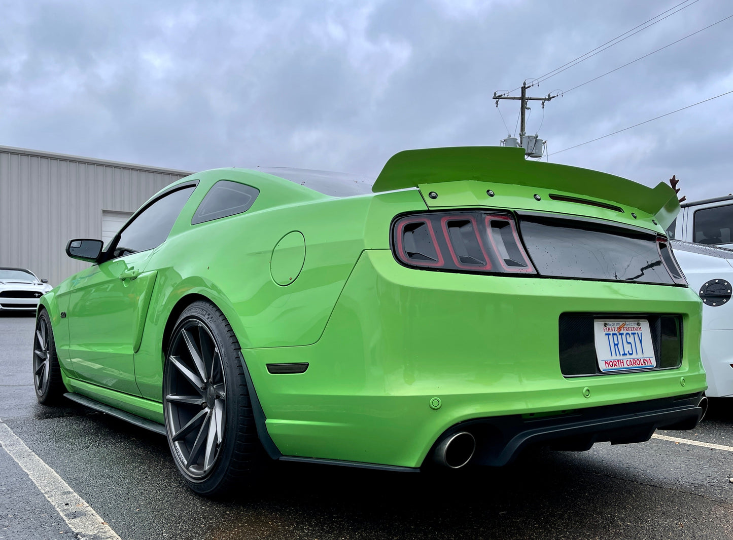 2010-2014 S197 Mustang Rear Ducktail Spoiler (Welded Version)