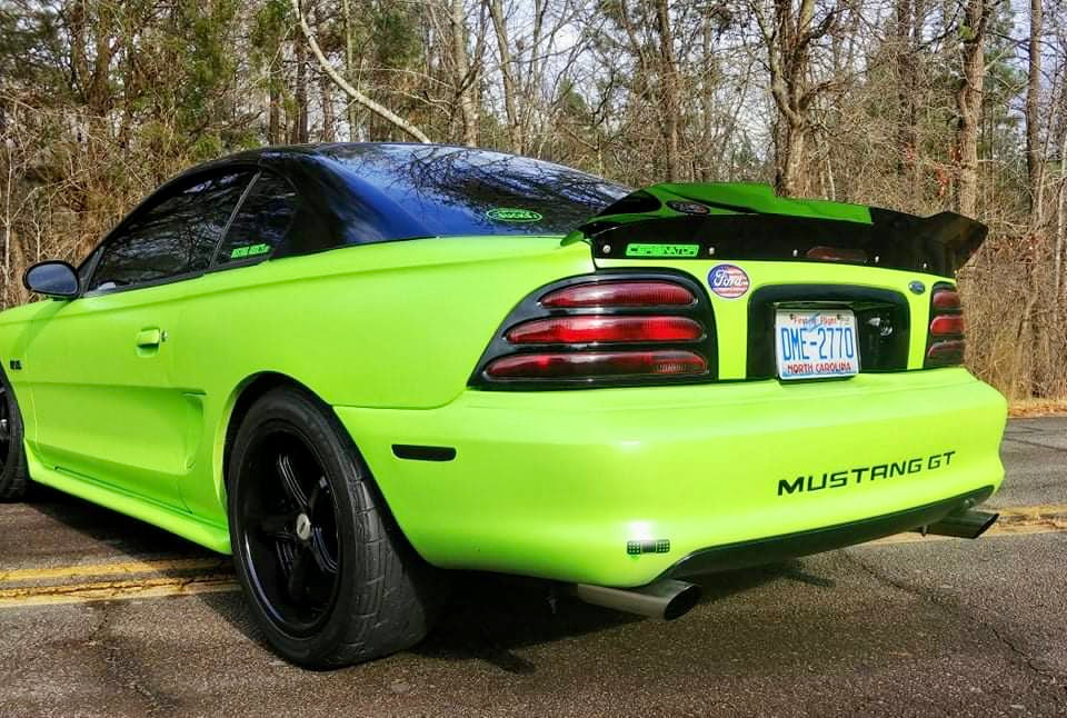 1994-1998 SN95 Mustang Rear Spoiler (Beadless Version)
