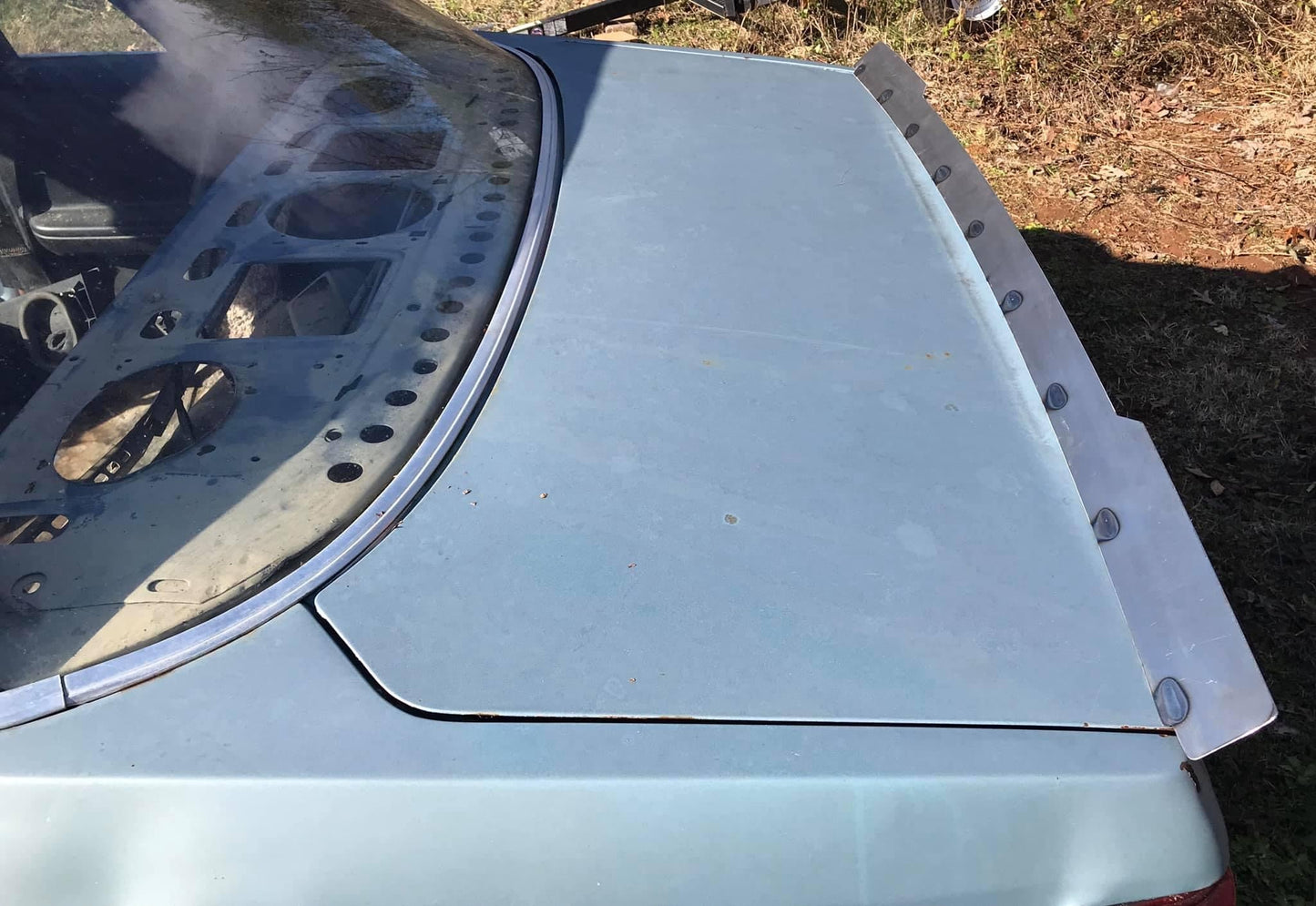 79-93 Mustang Coupe/Convertible Center Cut Ducktail Spoiler (Welded Version)