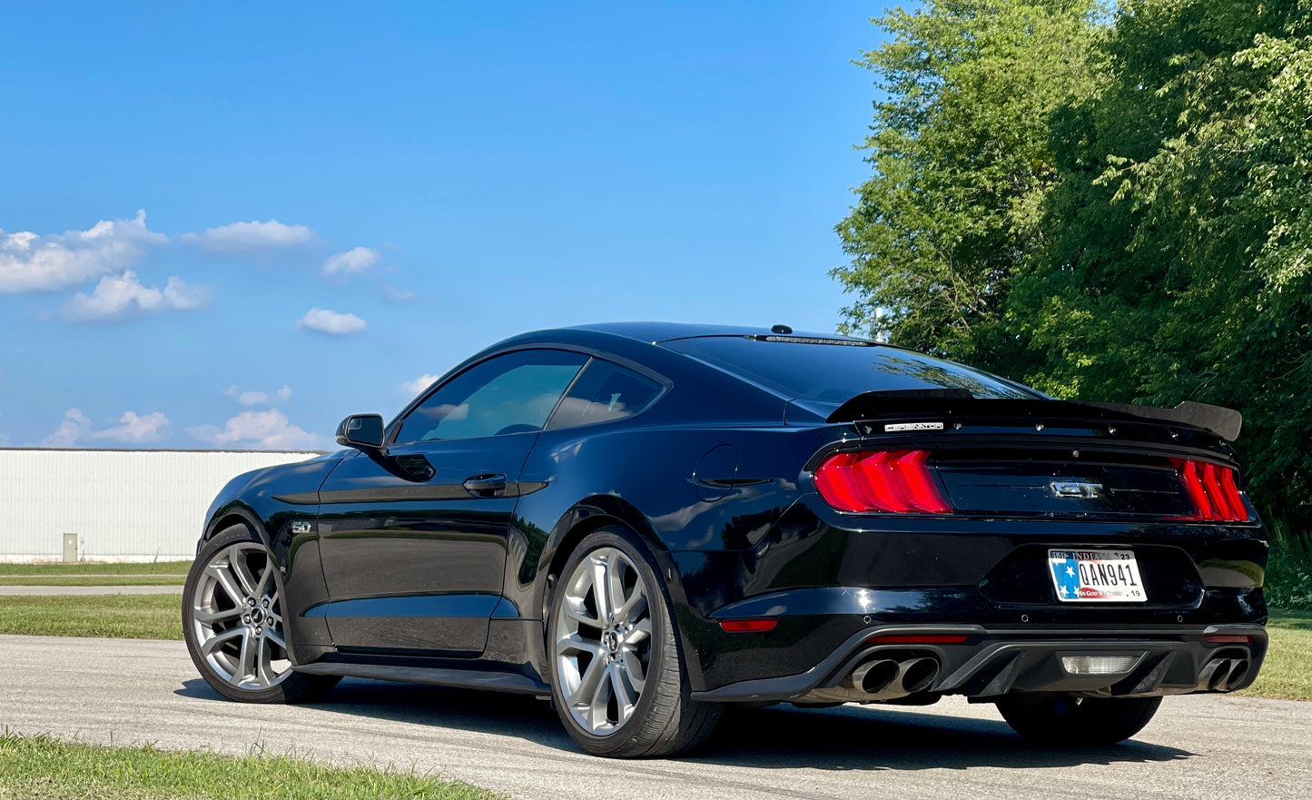 2015-2023 S550 Mustang Rear Spoiler (Welded Version)