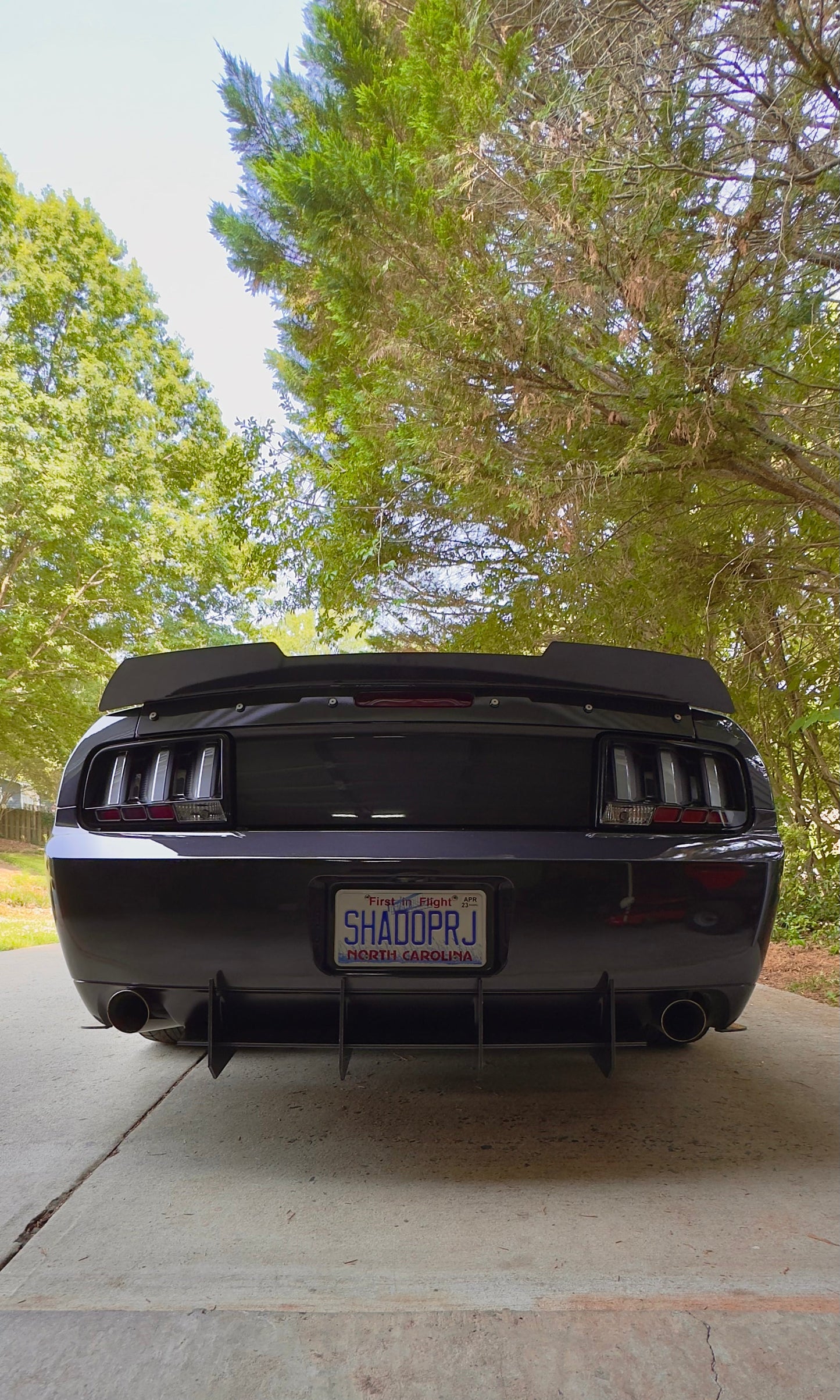 2005-2009 S197 Mustang Rear Ducktail Spoiler (Beadless Version)
