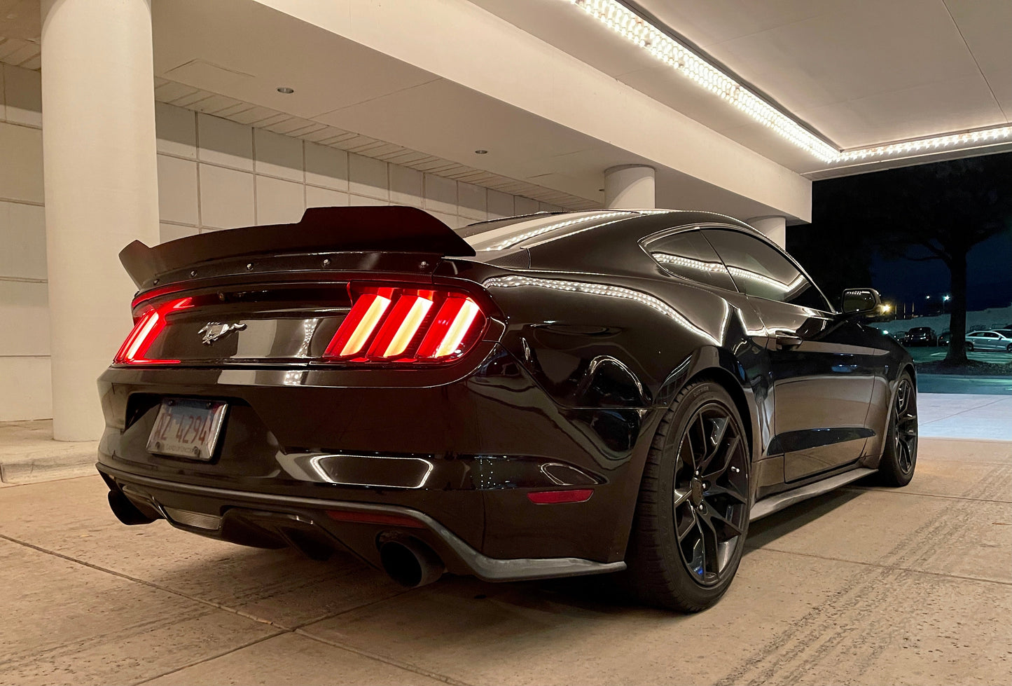 2015-2023 S550 Mustang Rear Spoiler (Beadless Version)