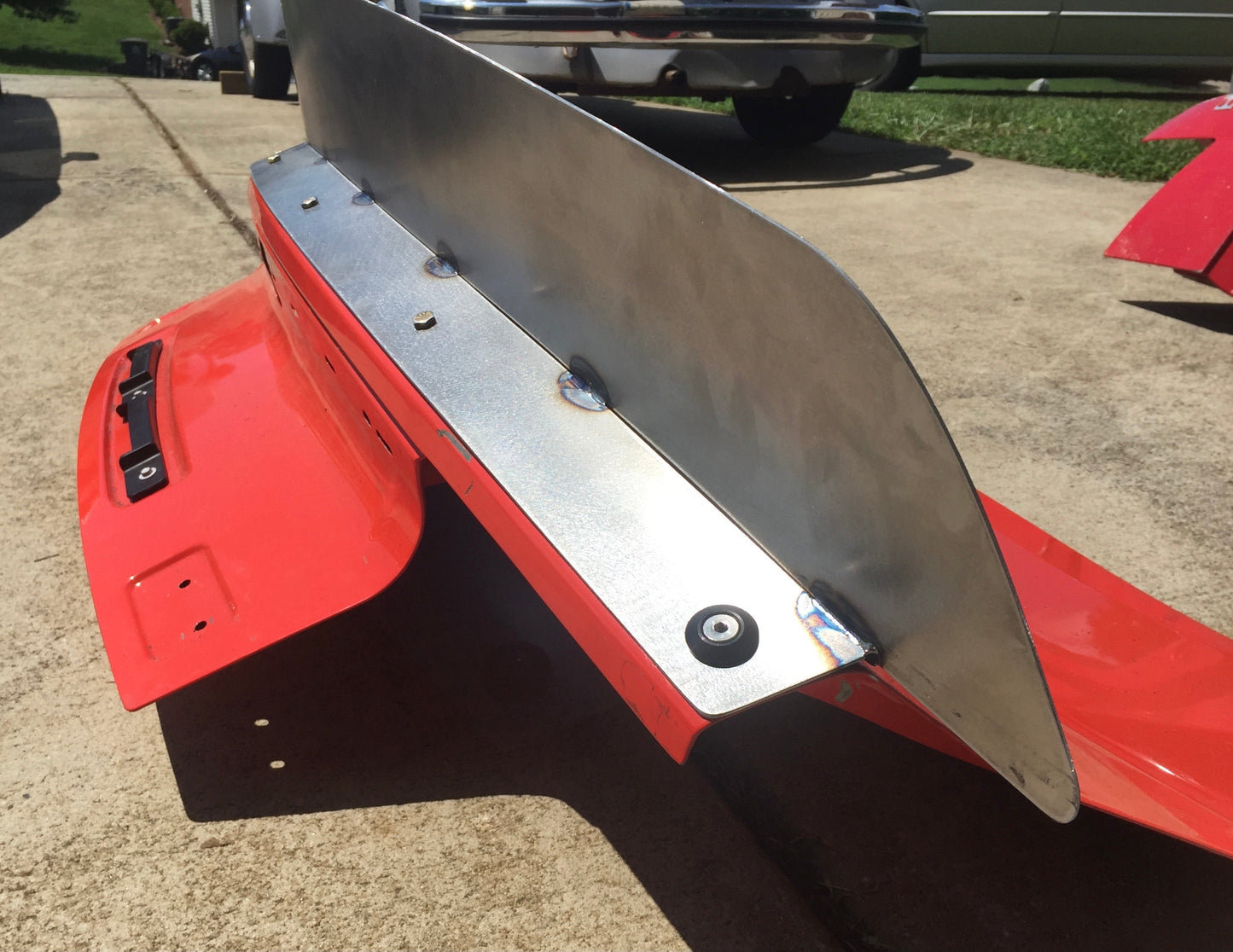 2015-2023 S550 Mustang Rear Spoiler (Welded Version)