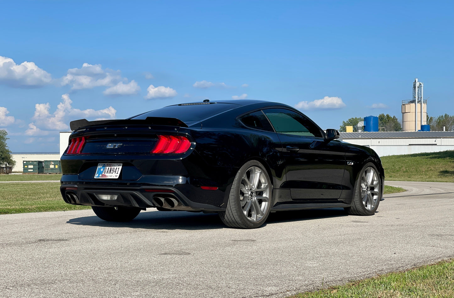 2015-2023 S550 Mustang Rear Spoiler (Welded Version)