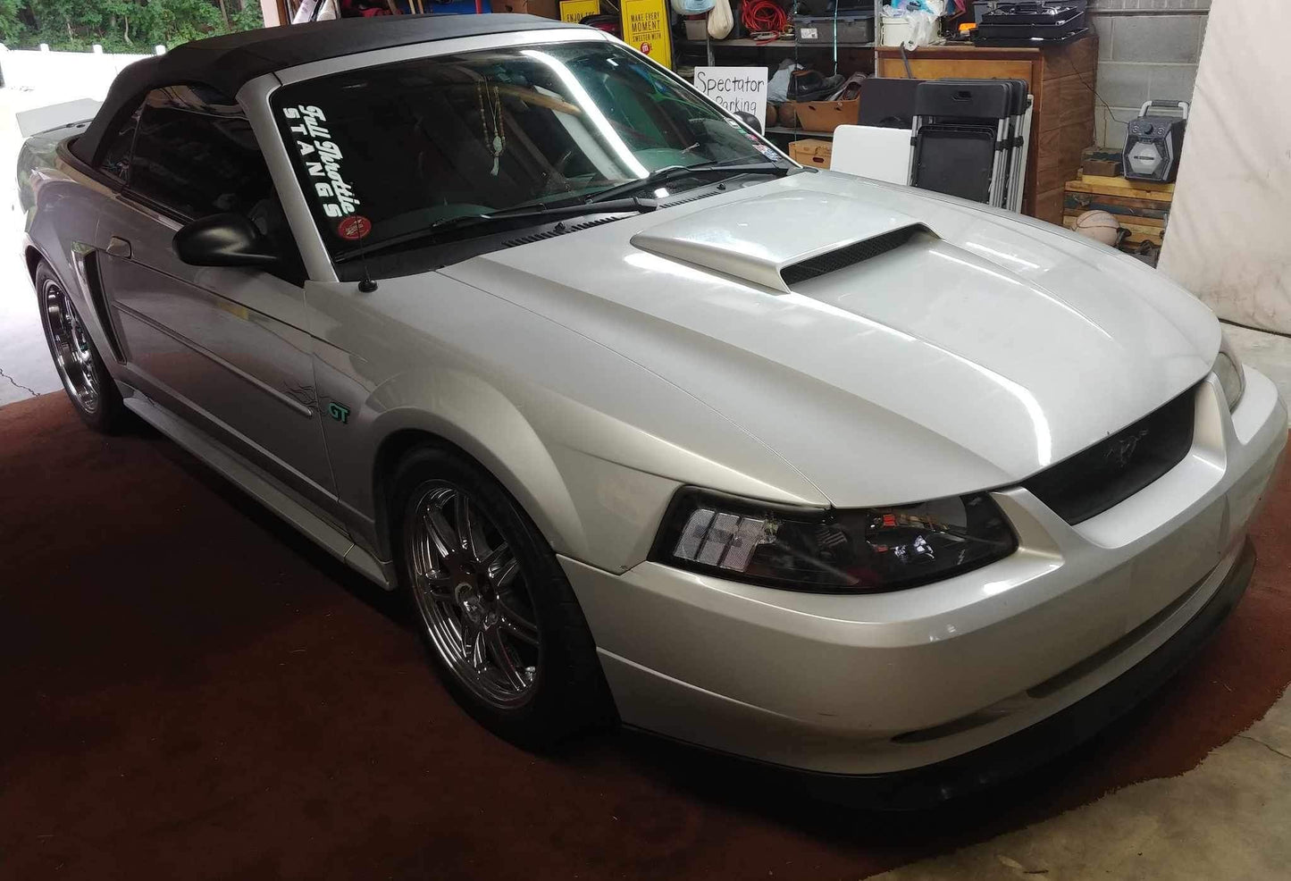 1999-2004 Mustang Ducktail Spoiler (Beadless Version)