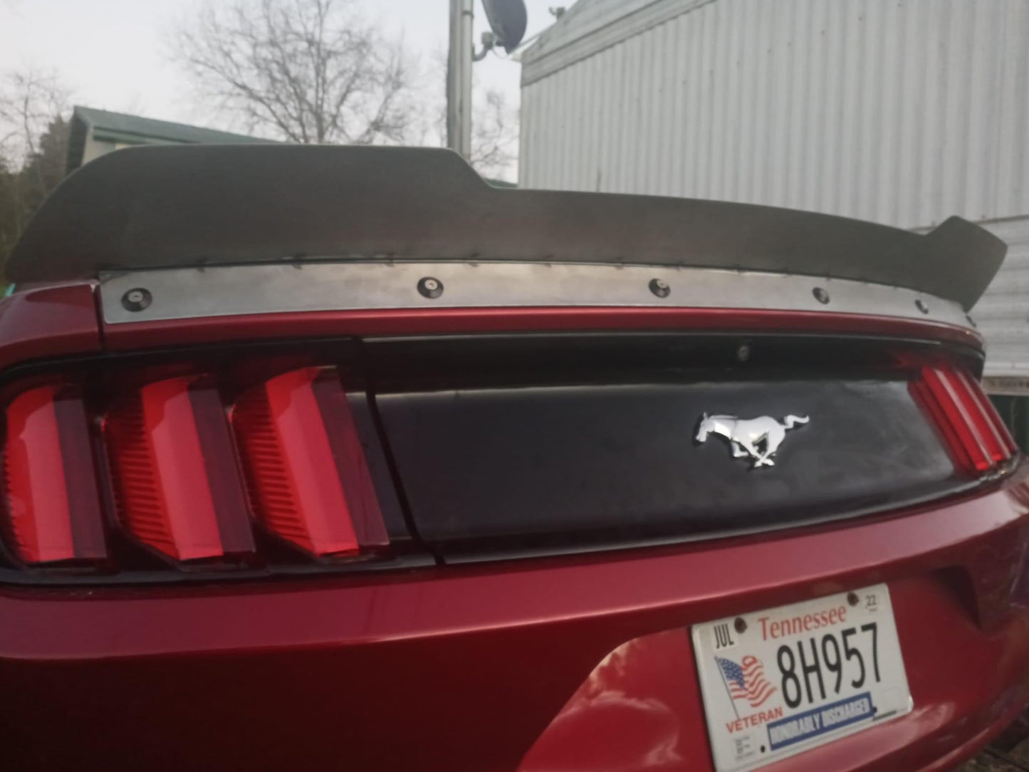 2015-2023 S550 Mustang Rear Spoiler (Beadless Version)