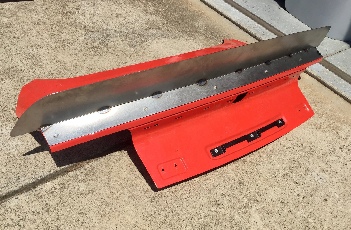 2015-2023 S550 Mustang Rear Spoiler (Welded Version)