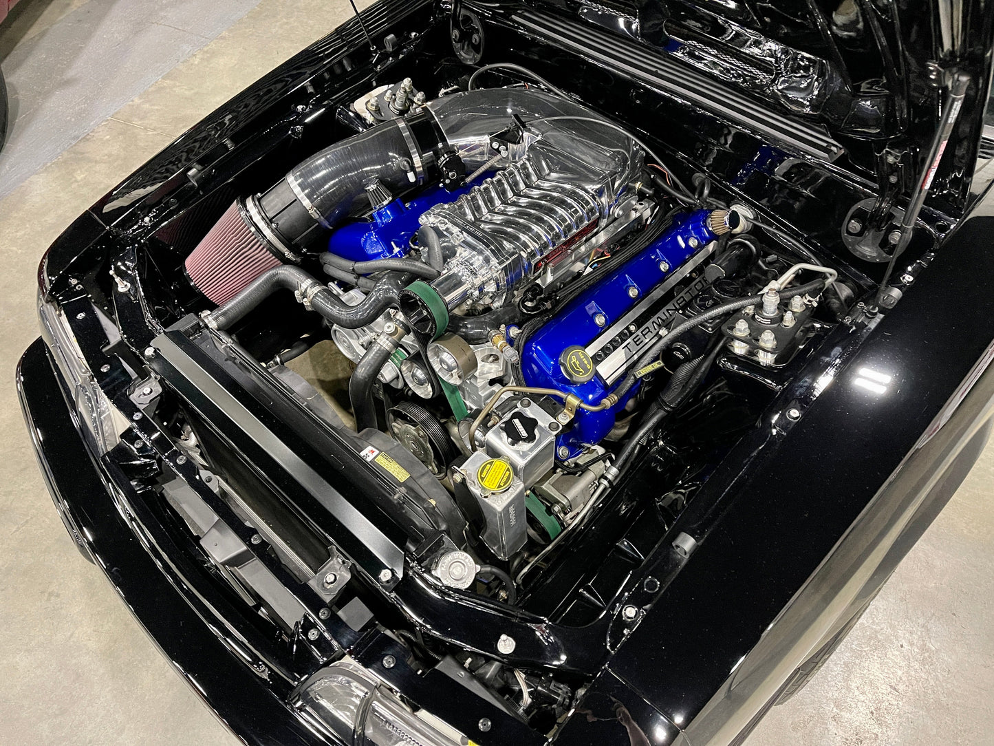 1986-1993 Mustang Mustang Engine Bay Full Kit (Black Washers, Socket Cap Bolts)