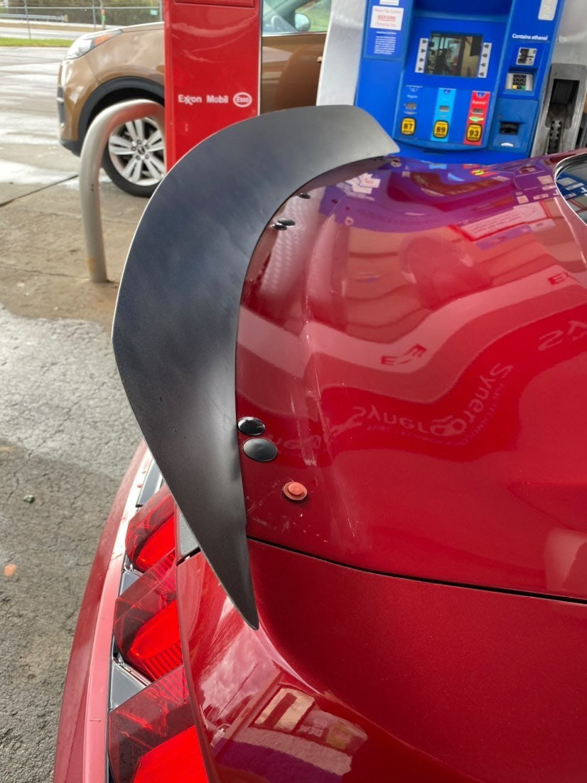 2015-2023 S550 Mustang Rear Spoiler (Welded Version)