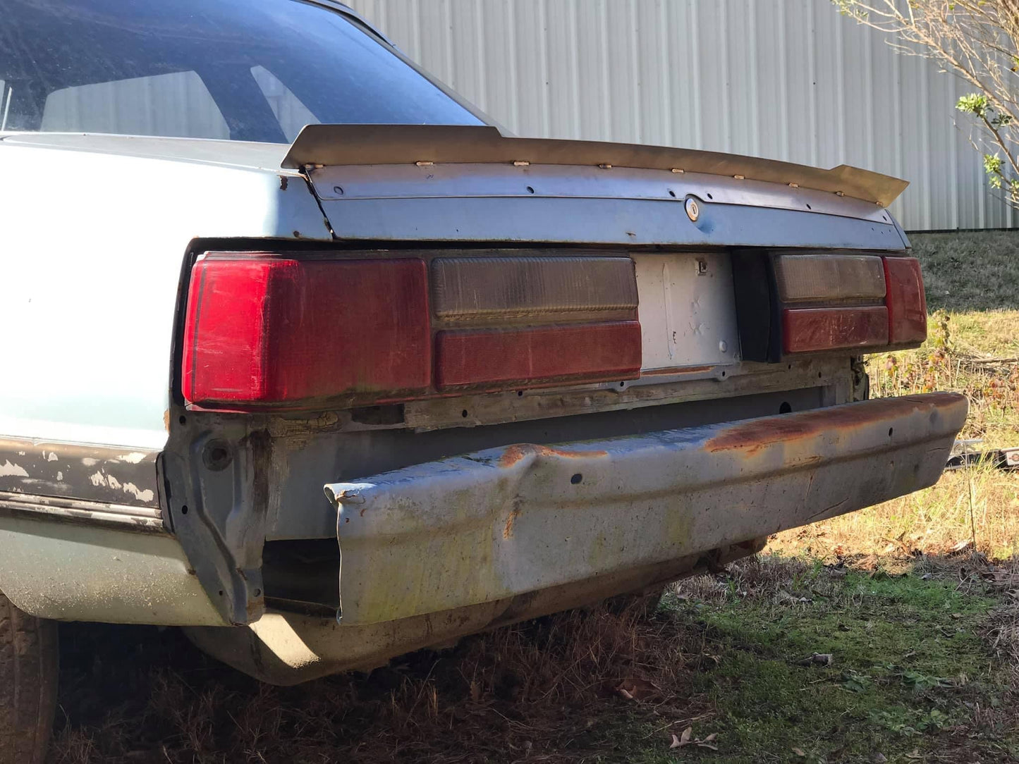 79-93 Mustang Coupe/Convertible Center Cut Ducktail Spoiler (Welded Version)