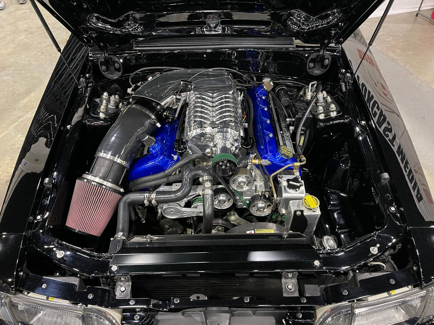 1986-1993 Mustang Mustang Engine Bay Full Kit (Black Washers, Socket Cap Bolts)