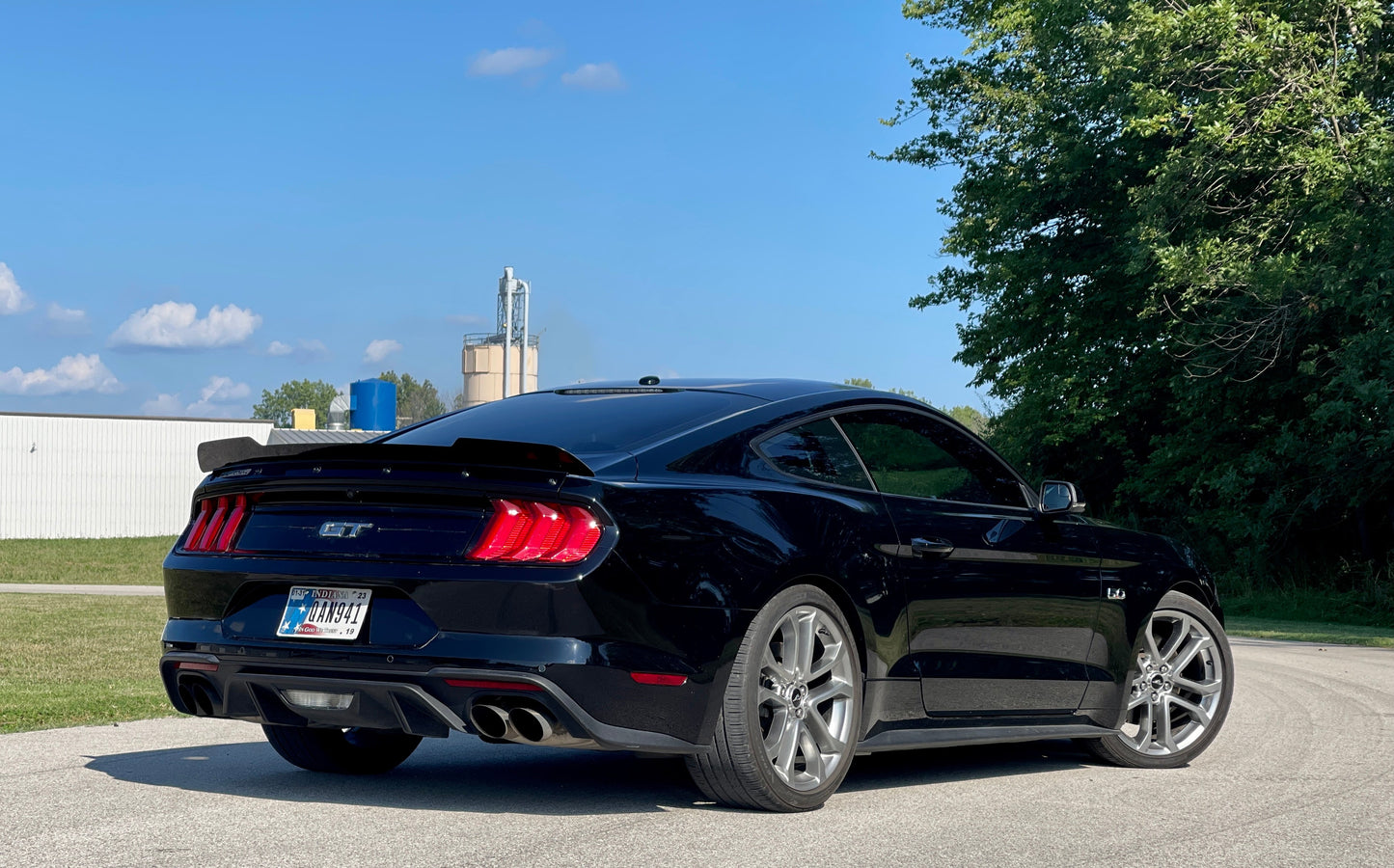 2015-2023 S550 Mustang Rear Spoiler (Welded Version)
