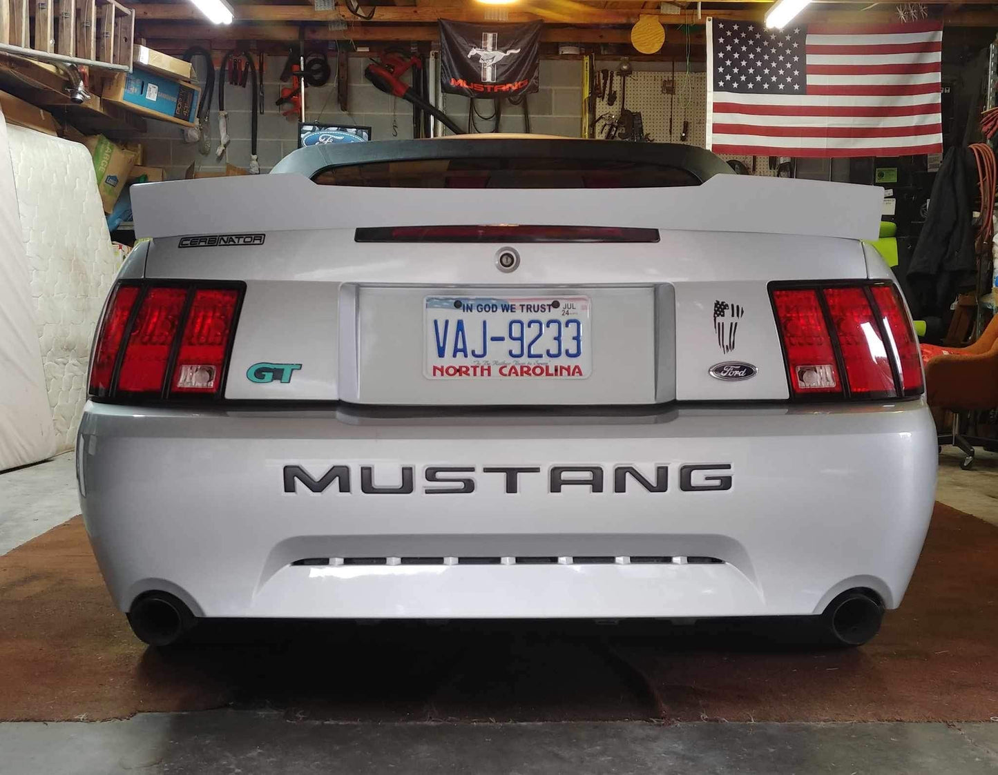 1999-2004 Mustang Ducktail Spoiler (Beadless Version)