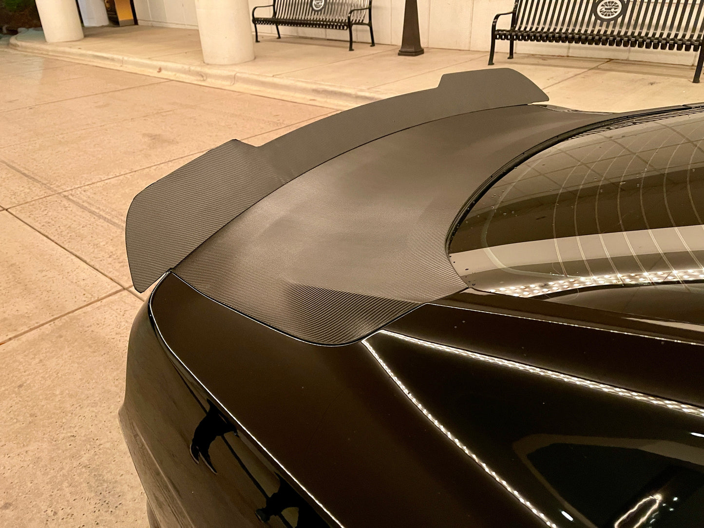 2015-2023 S550 Mustang Rear Spoiler (Beadless Version)