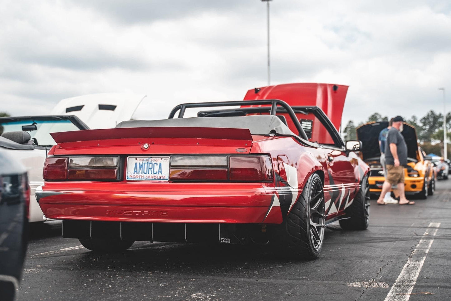 79-93 Mustang Coupe/Convertible Ducktail Spoiler (Welded Version)