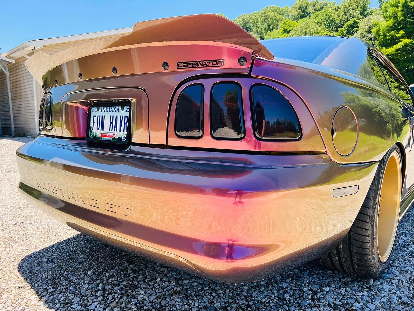 1994-1998 SN95 Mustang Rear Spoiler (Beadless Version)